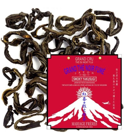 Uzený japonský černý čaj SMOKY YAKUSUGI® 50g - Mariage Frères