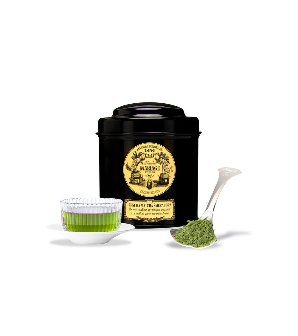 Japonský zelený čaj SENCHA MATCHA ÉMERAUDE® 100g - Mariage Frères