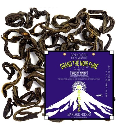 Uzený japonský černý čaj SMOKY NARA® 50g - Mariage Frères