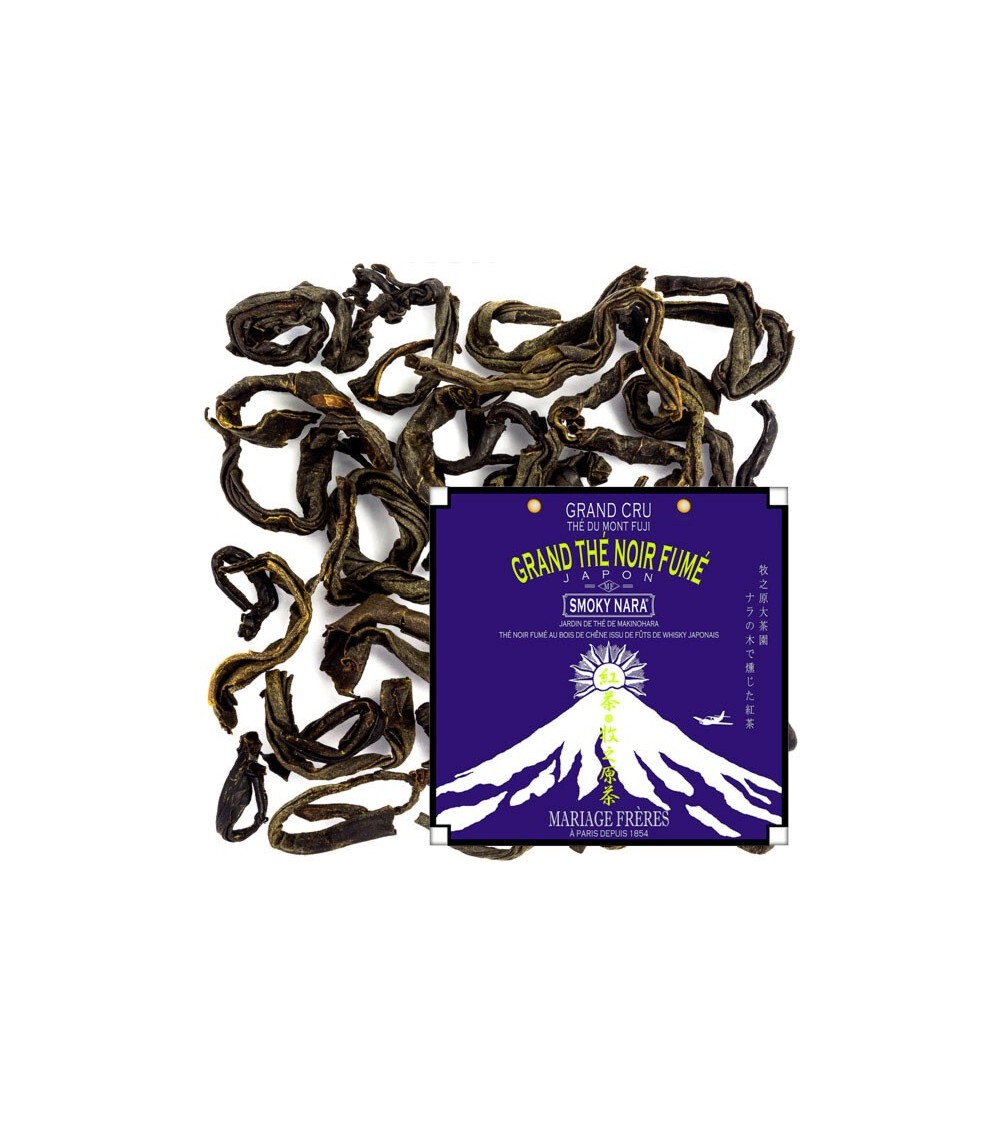 Uzený japonský černý čaj SMOKY NARA® 50g - Mariage Frères