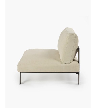 Jednomístná pohovka slonová kost - Bea Mombaers