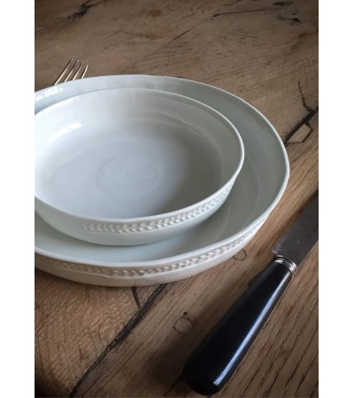 Malý hluboký talíř Empire z porcelánu-Alix D. Reynis