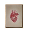 Ručně vyšívaný obraz - SRDCE