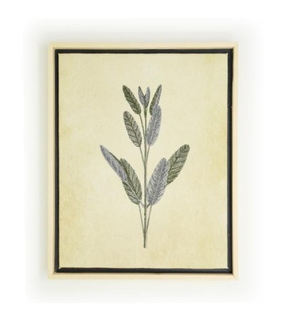 Ručně vyšívaný obraz – ŠALVĚJ