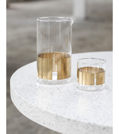 Sklenička GLASS COPPER CHEMISTRY - Niels Datema for Serax