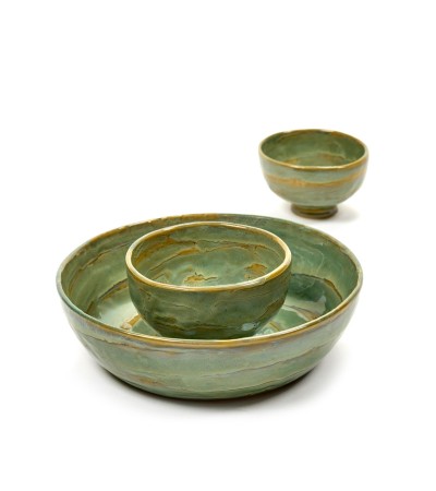 Miska BOWL XS SEA GREEN PURE - Pascale Naessens for Serax