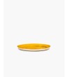 Dezertní talíř žlutý - černé tečky Feast - Ottolenghi