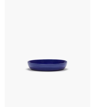 Hluboký talíř tmavě modrý - bílé pruhy Feast - Ottolenghi