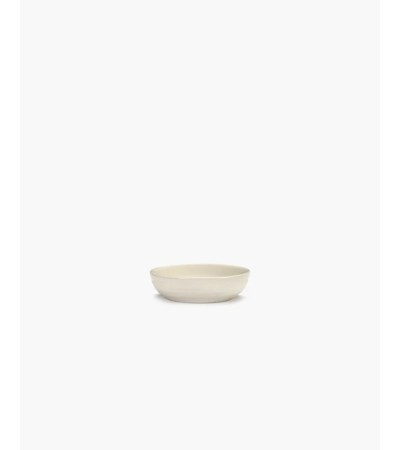 Mělká miska XS bílá - černý potisk Feast - Ottolenghi