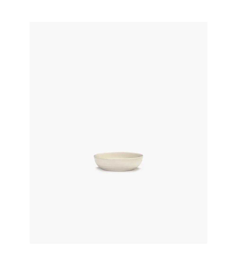 Mělká miska XS bílá - černý potisk Feast - Ottolenghi