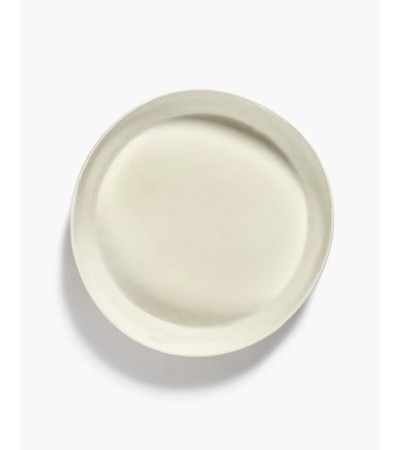 Servírovací talíř M bílý - červené pruhy Feast - Ottolenghi