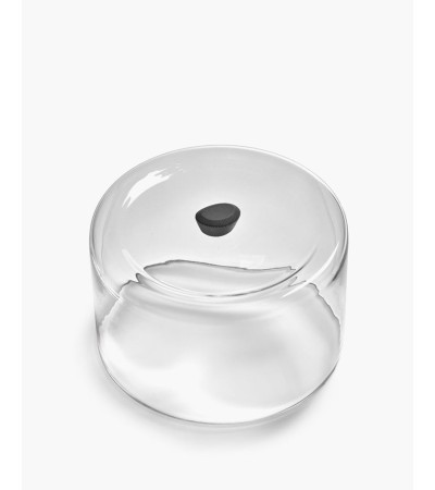 Skleněná dóza černá Dune - Kelly Wearstler