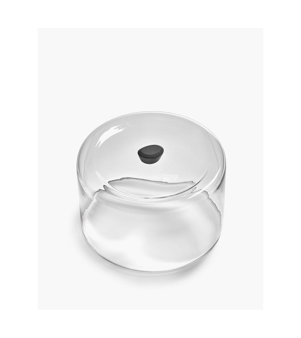 Skleněná dóza černá Dune - Kelly Wearstler