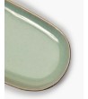 Oválný servírovací talíř S zelený Pure - Pascale Naessens