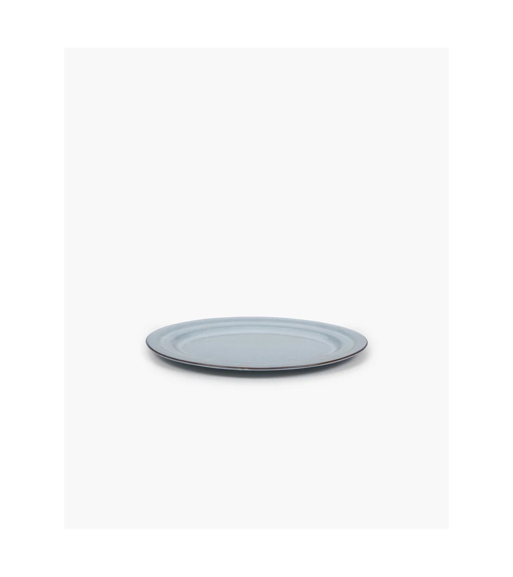 Oválný servírovací talíř modrý Pure - Pascale Naessens