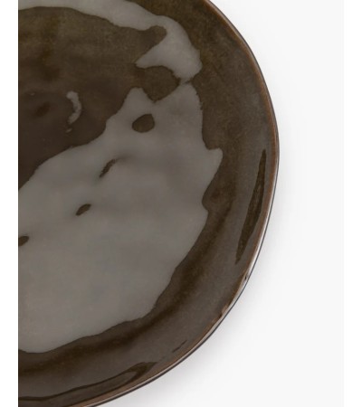 Jídelní talíř šedý Pure - Pascale Naessens