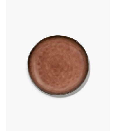 Jídelní talíř hnědý Pure - Pascale Naessens