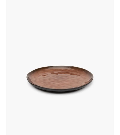 Jídelní talíř hnědý Pure - Pascale Naessens