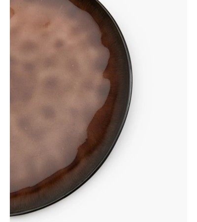 Dezertní talíř hnědý Pure - Pascale Naessens