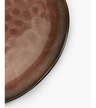 Oválný talíř L hnědý Pure - Pascale Naessens