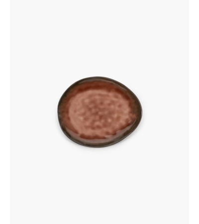 Oválný talíř M hnědý Pure - Pascale Naessens