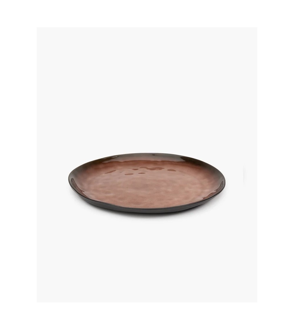 Servírovací talíř hnědý Pure - Pascale Naessens