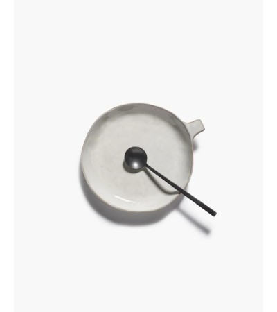 Talíř s rukojetí bílý La Mère - Marie Michielssen