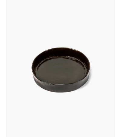 Hluboký talíř L hnědý La Mère - Marie Michielssen