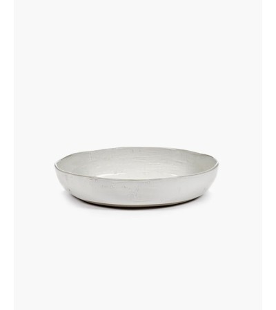 Servírovací miska M bílá La Mère - Marie Michielssen