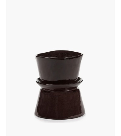 Váza/servírovací miska hnědá La Mère - Marie Michielssen