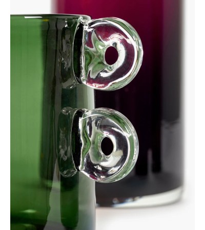 Váza tmavě zelená Wind & fire - Marie Michielssen