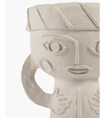 Váza S 02 bílá Les femmes - Marie Michielssen