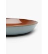 Hluboký talíř L hnědý/šedomodrý Terres de rêves - Anita Le Grelle