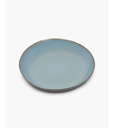 Servírovací talíř šedomodrý/tmavě modrý Terres de rêves - Anita Le Grelle