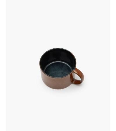 Hrníček na kávu hnědý/tmavě modrý Terres de rêves - Anita Le Grelle