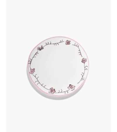 Jídelní talíř Dark viola Midnight Flowers - Marni