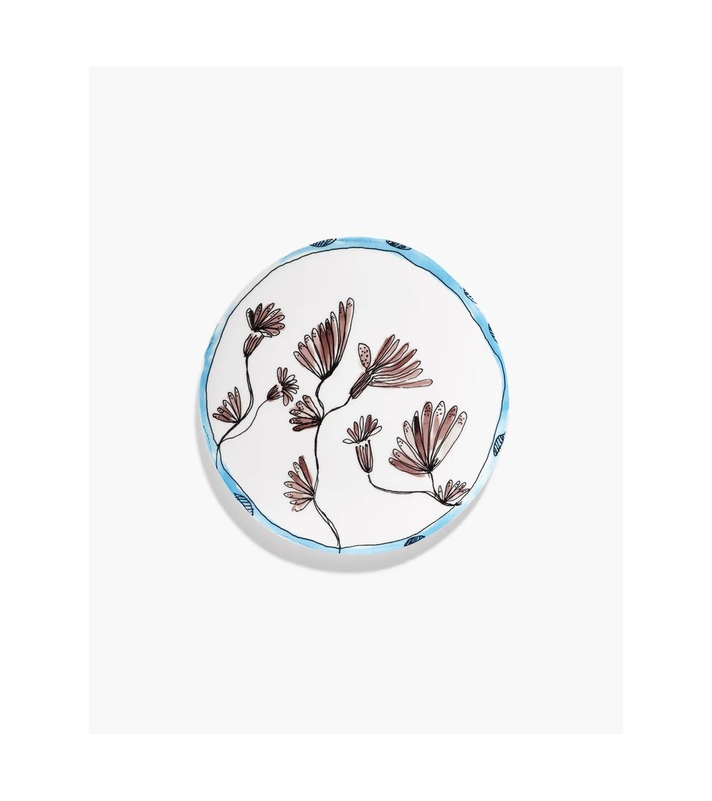 Jídelní talíř Camelia aubergine Midnight Flowers - Marni