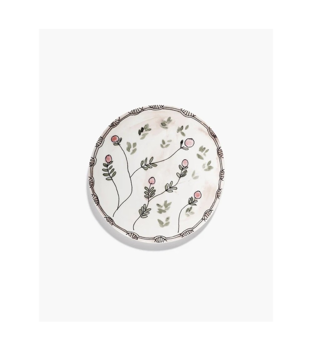 Jídelní talíř Mirtillo nude Midnight Flowers - Marni