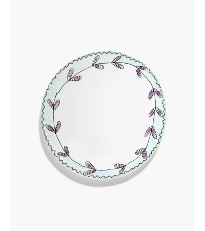 Jídelní talíř Blossom milk Midnight Flowers - Marni