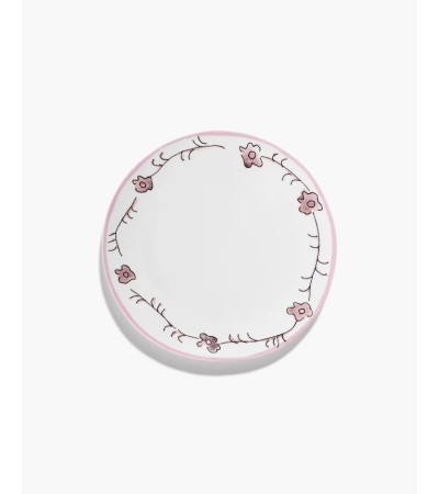 Dezertní talíř Dark viola Midnight Flowers - Marni