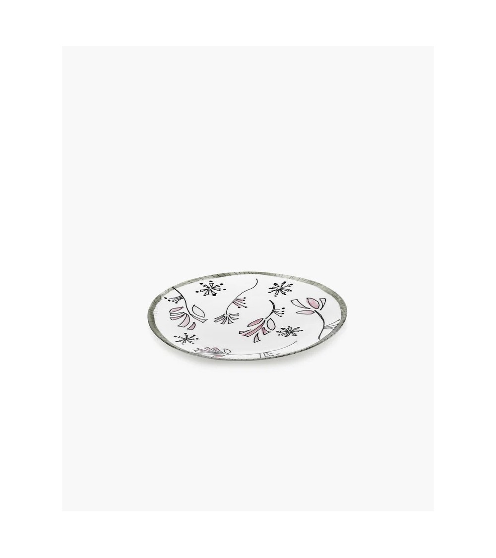 Dezertní talíř Fiore rosa Midnight Flowers - Marni