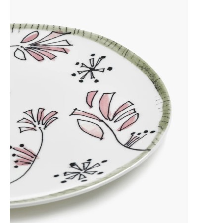 Dezertní talíř Fiore rosa Midnight Flowers - Marni