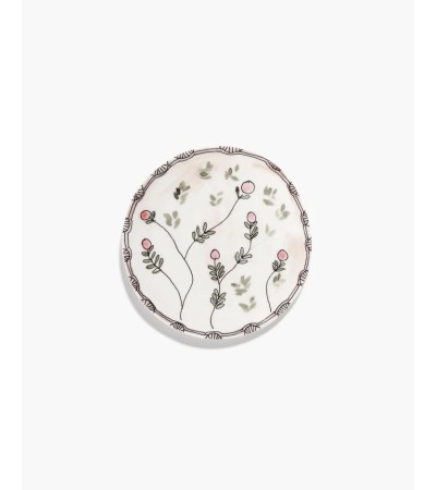 Dezertní talíř Mirtillo nude Midnight Flowers - Marni