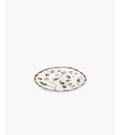 Dezertní talíř Mirtillo nude Midnight Flowers - Marni