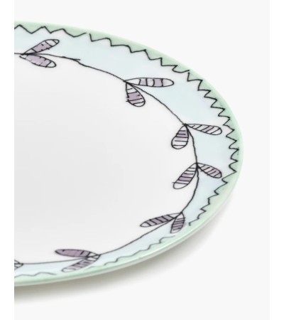 Talířek na pečivo Blossom milk Midnight Flowers - Marni