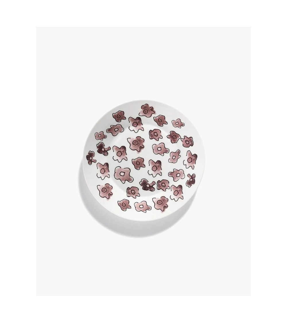 Hluboký talíř L Dark viola Midnight Flowers - Marni