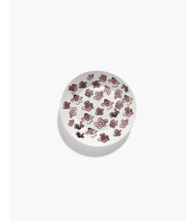 Hluboký talíř S Dark viola Midnight Flowers - Marni