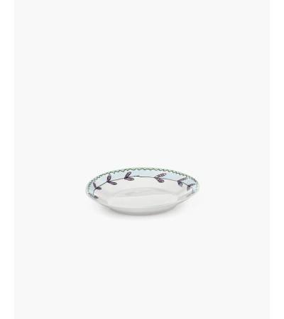 Hluboký talíř S Blossom milk Midnight Flowers - Marni