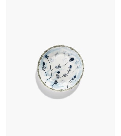 Hluboký talíř S Mirtillo tea Midnight Flowers - Marni