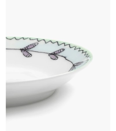 Hluboký talíř XS Blossom milk Midnight Flowers - Marni